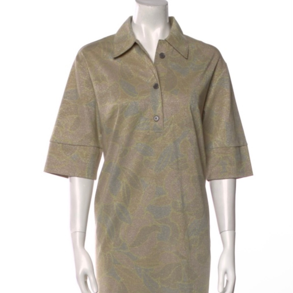 Dries Van Noten Sparkle Shirt Dress